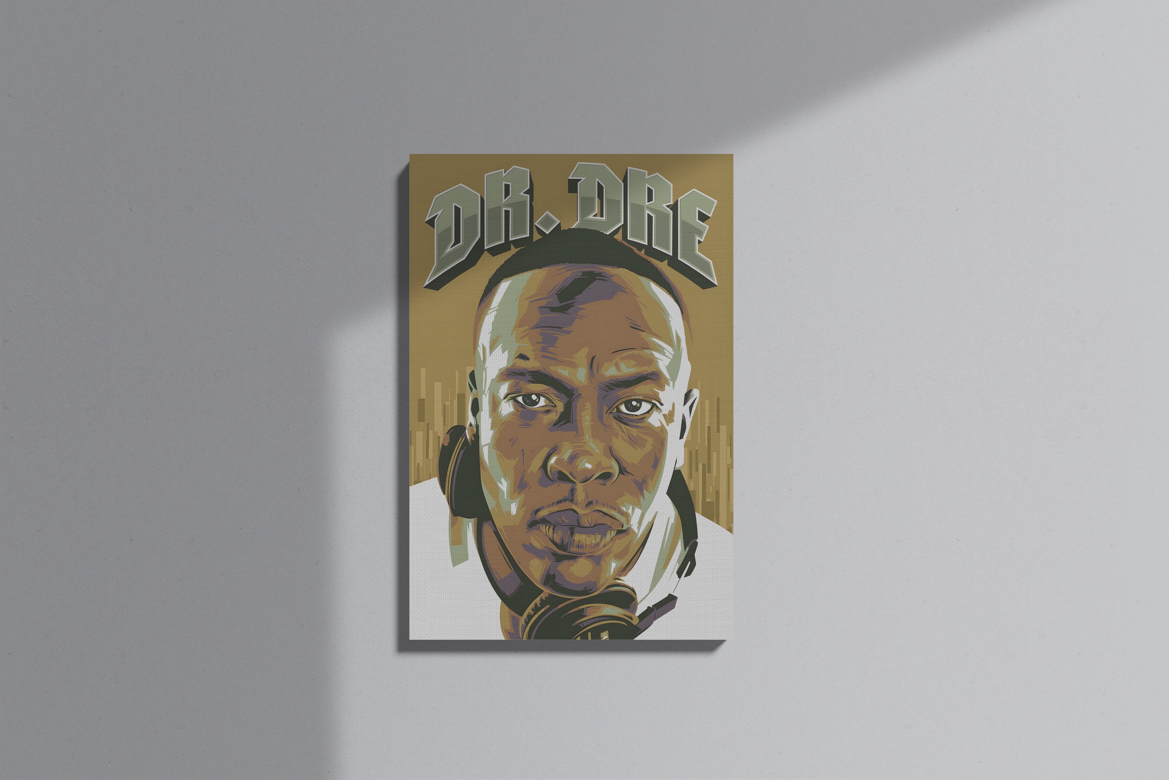 GeekCultcha Dr. Dre Canvas Painting Modern Style