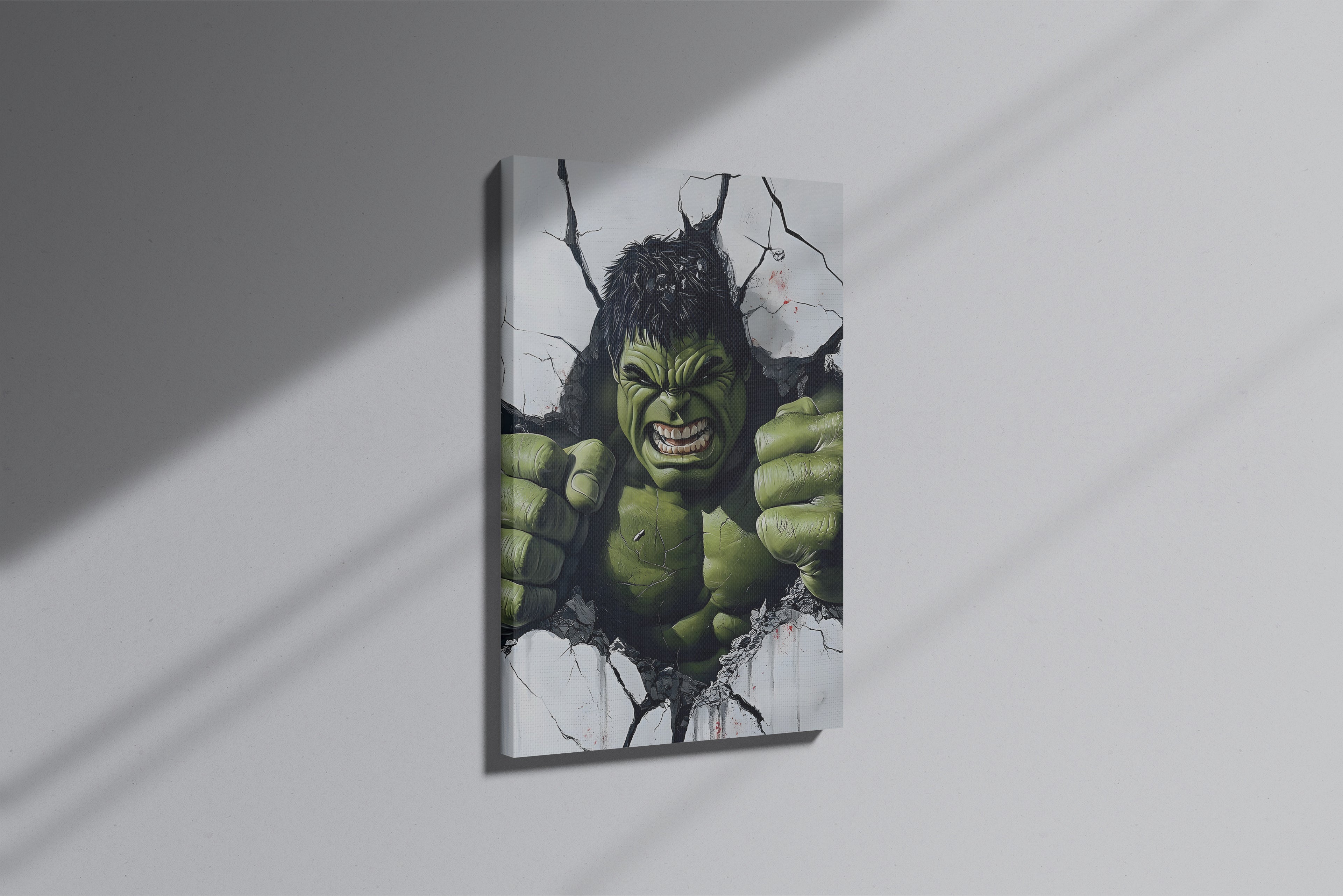 GeekCultcha Marvel Hulk Premium Canvas Print
