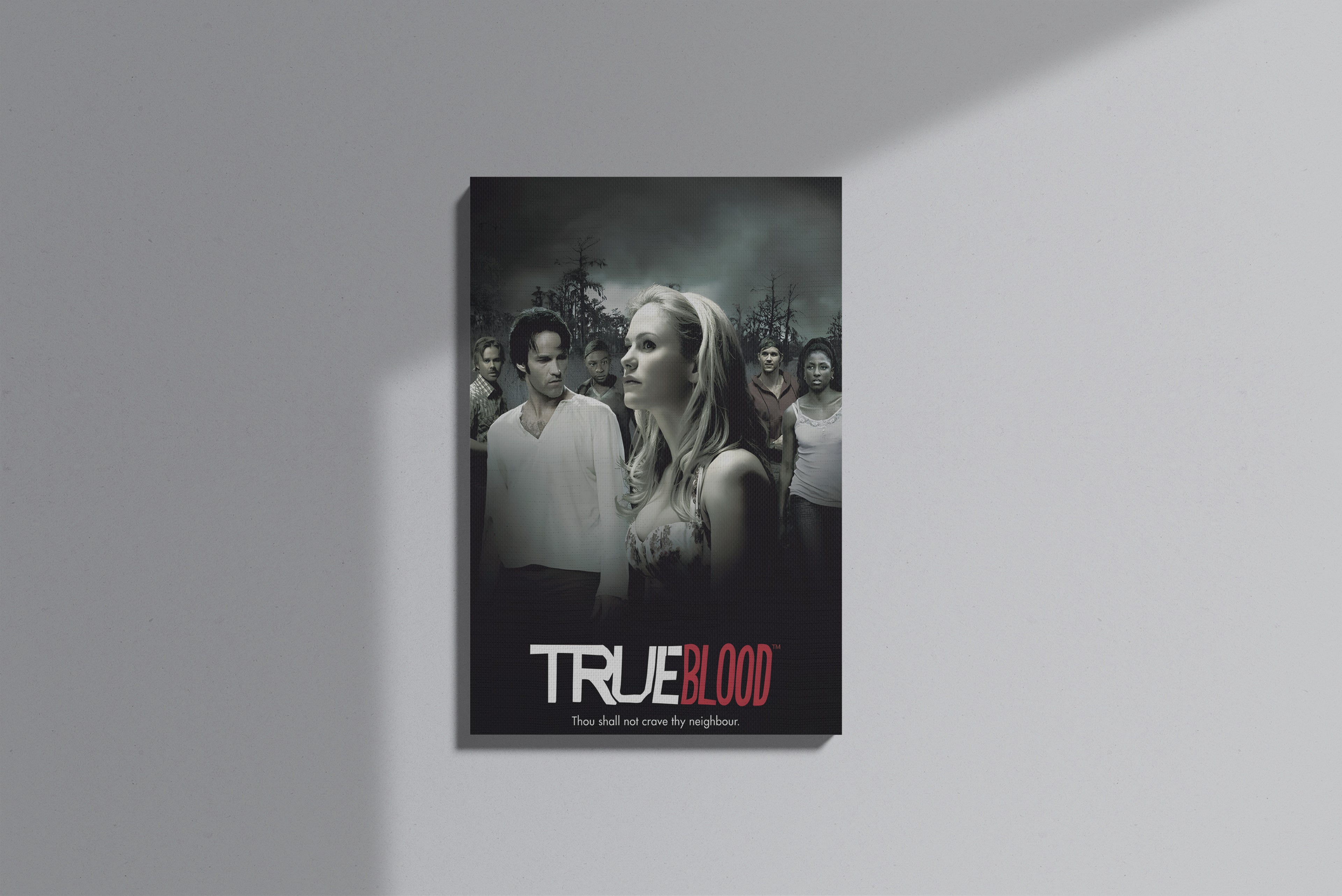 GeekCultcha True Blood Themed Premium Canvas Painting