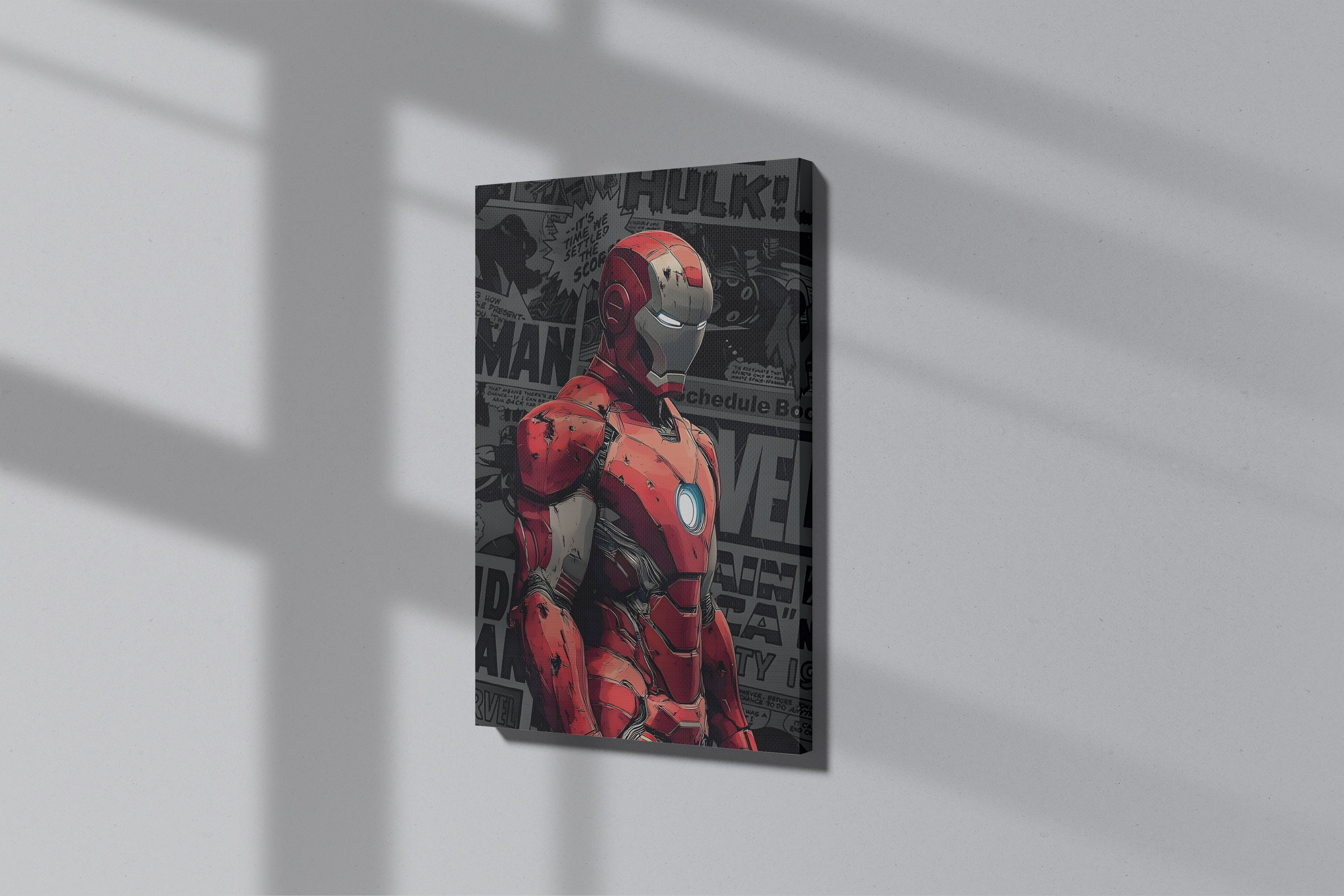 GeekCultcha Marvel Iron Man Premium Canvas Print