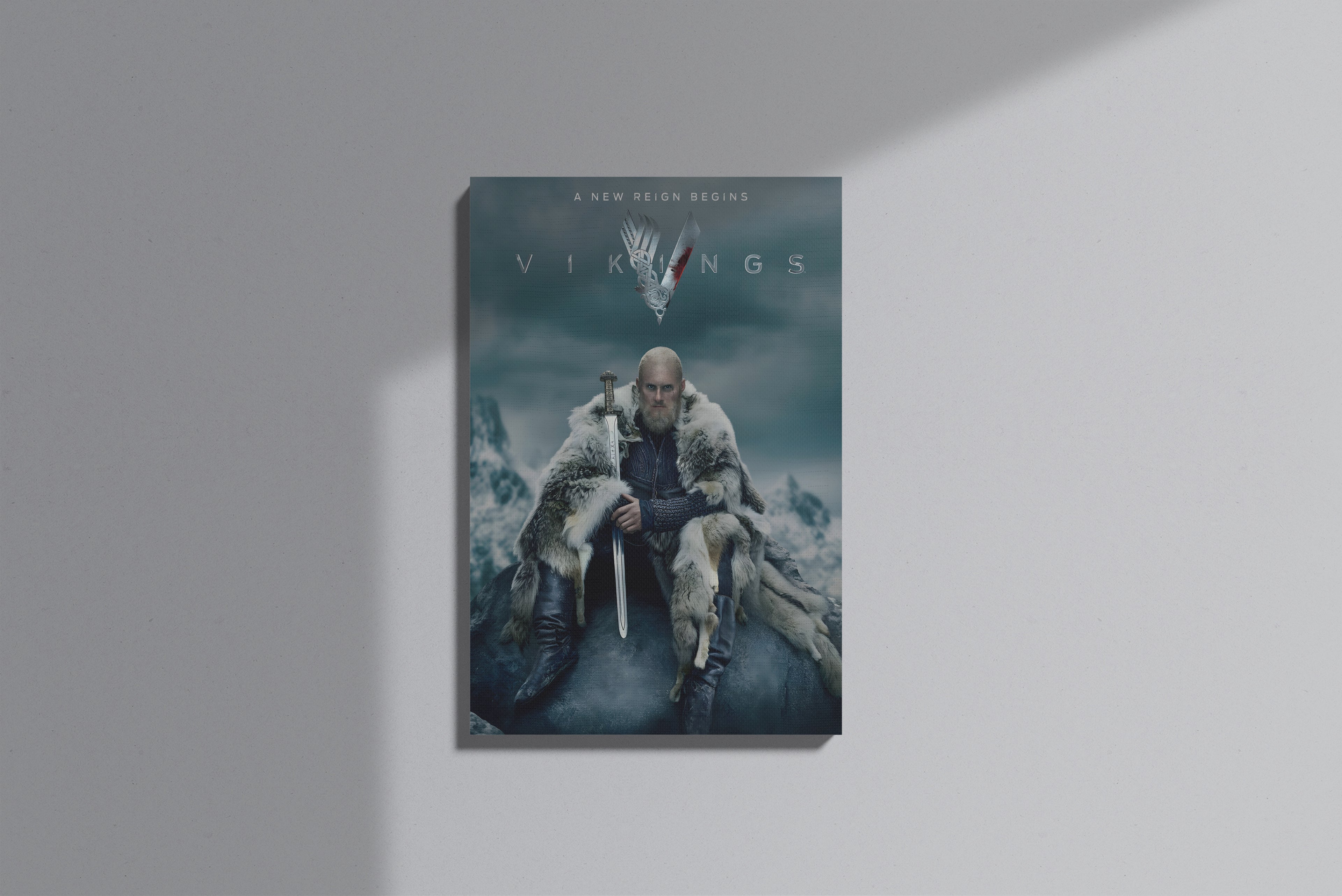 GeekCultcha Vikings Bjorn Premium Canvas Print