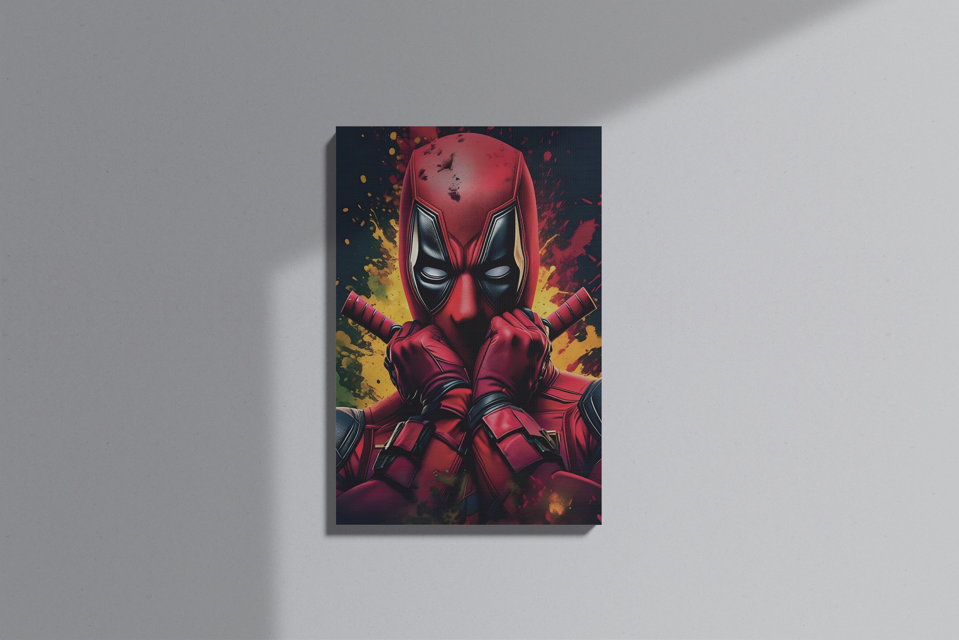 GeekCultcha Marvel Deadpool Premium Canvas Print