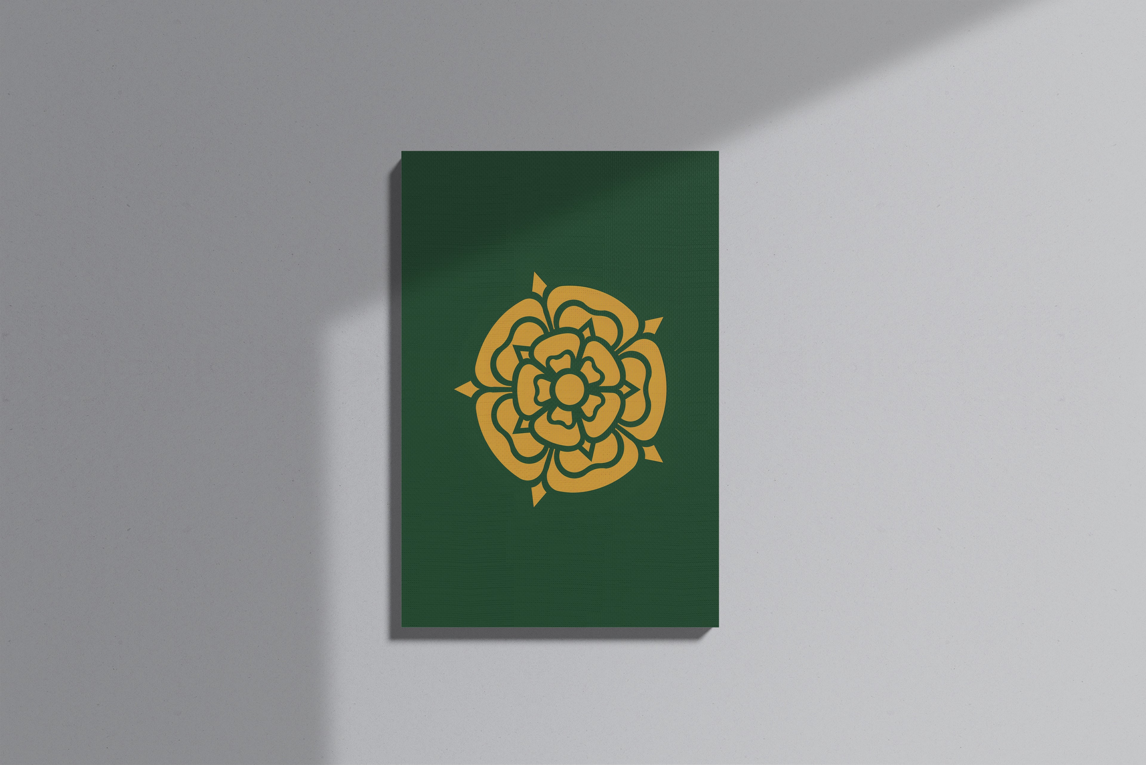GeekCultcha House of York Badge Premium Canvas Painting