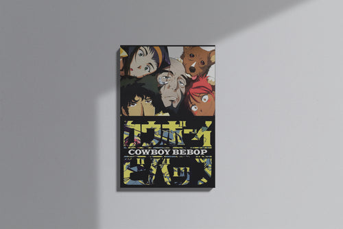 GeekCultcha Cowboy Bebop Character Themed Premium Canvas Painting