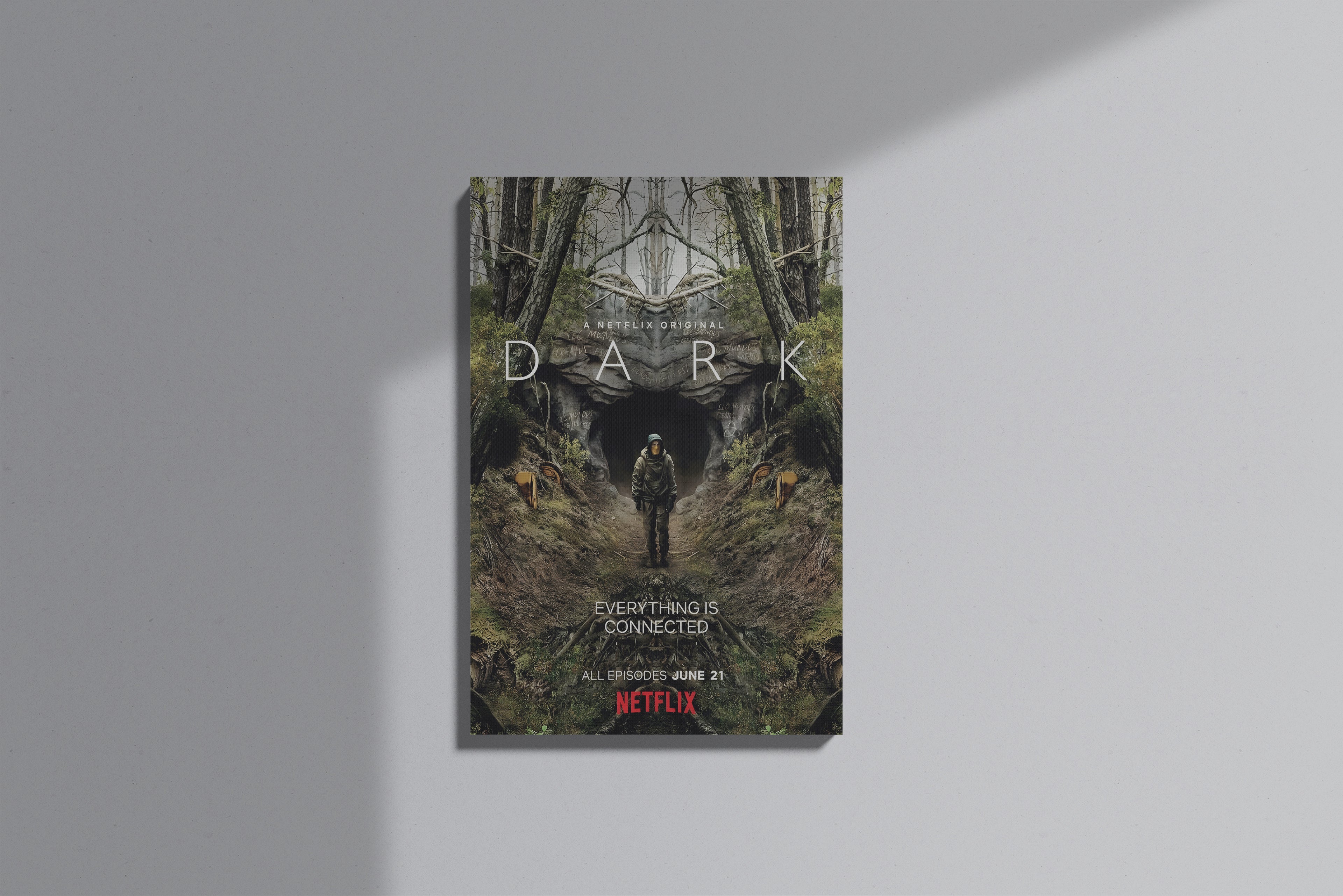 GeekCultcha Dark Series Themed Premium Canvas Painting