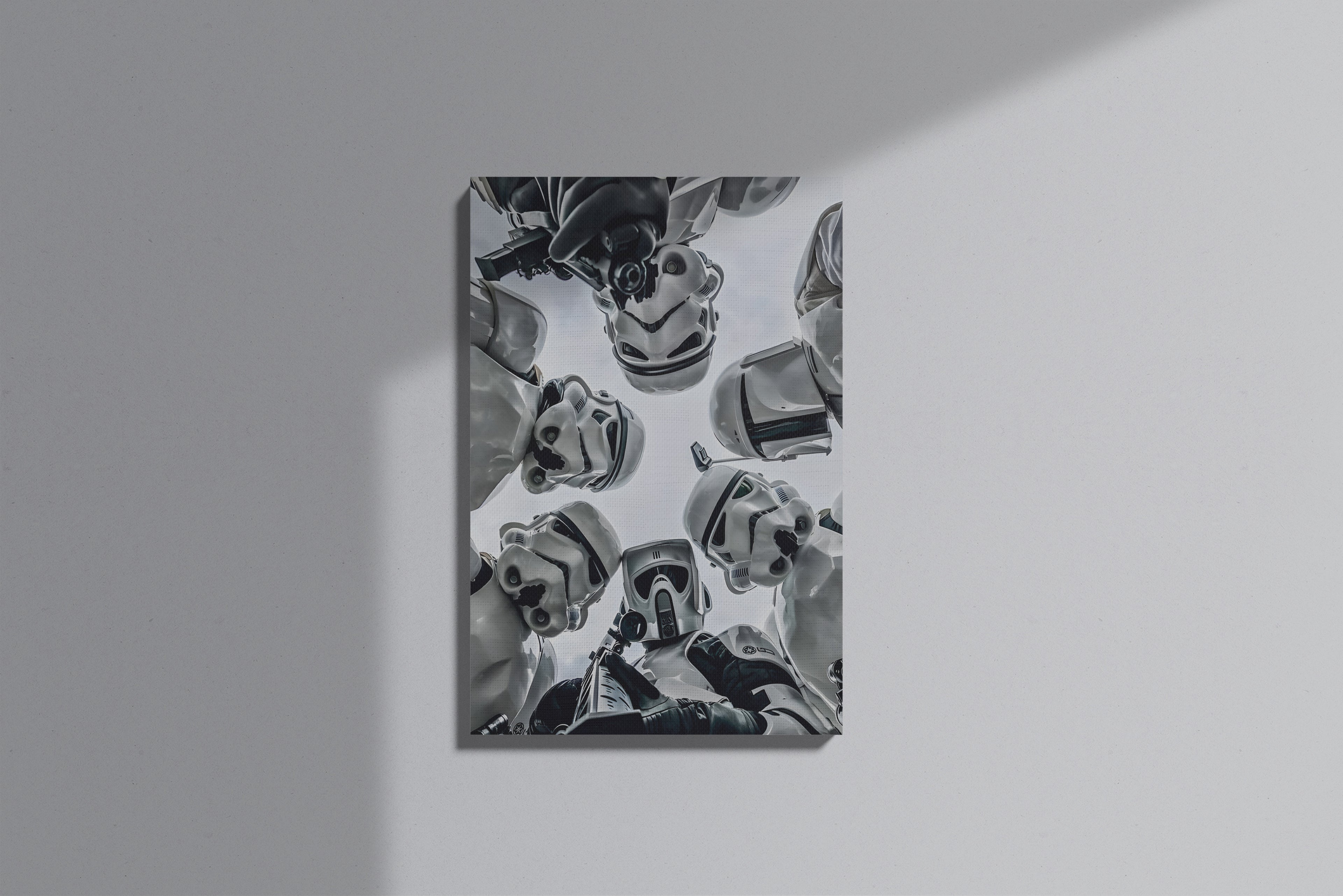GeekCultcha Star Wars Stormtrooper Premium Canvas Print