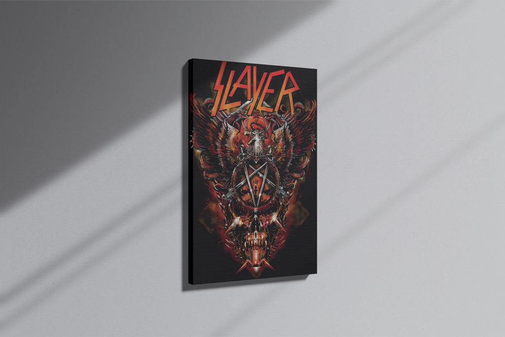 GeekCultcha Slayer Canvas Painting Dark Design