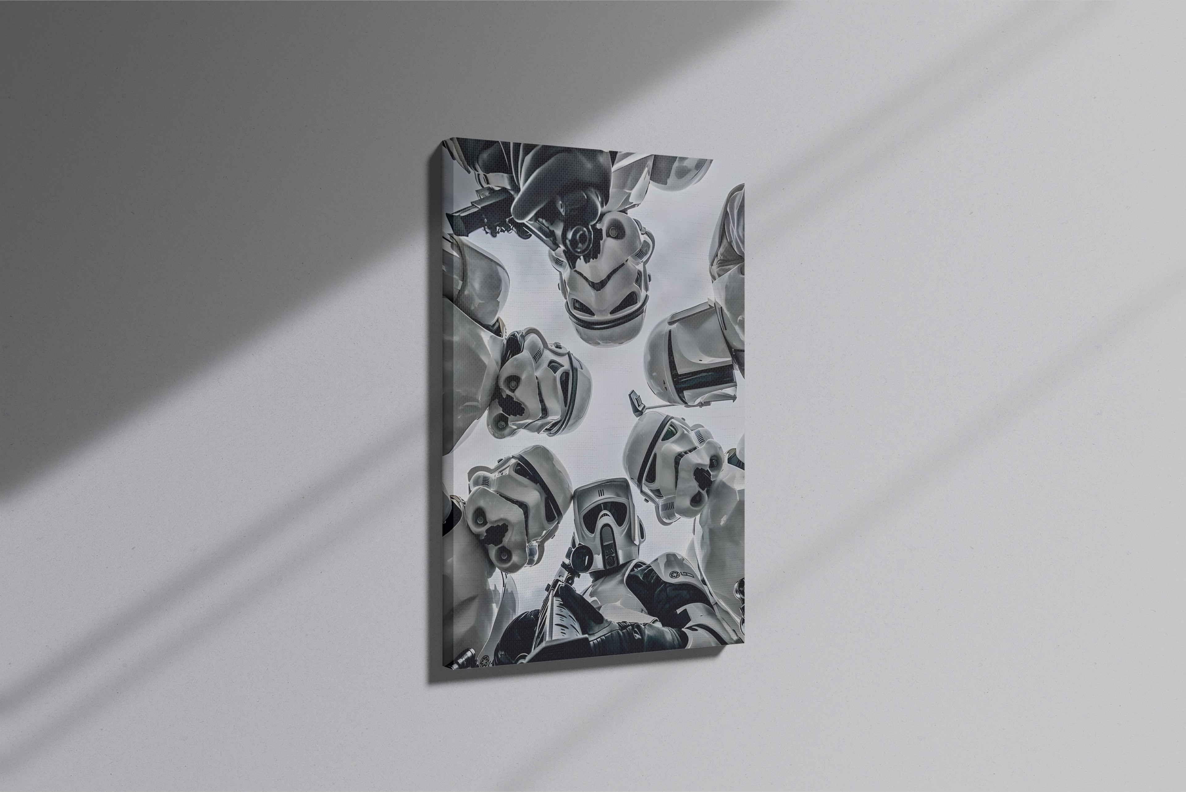 GeekCultcha Star Wars Stormtrooper Premium Canvas Print