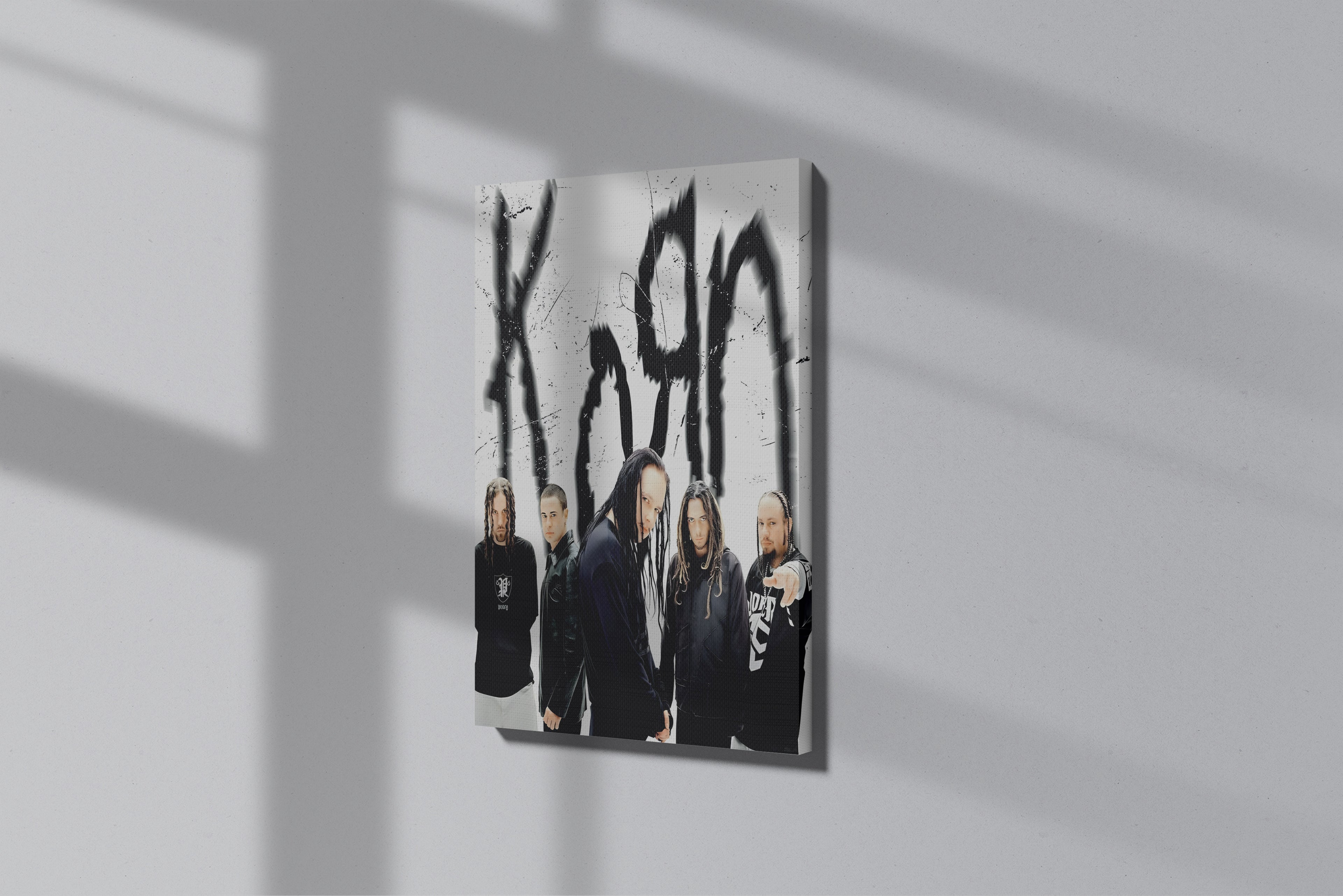 GeekCultcha Korn Group Themed Canvas Painting