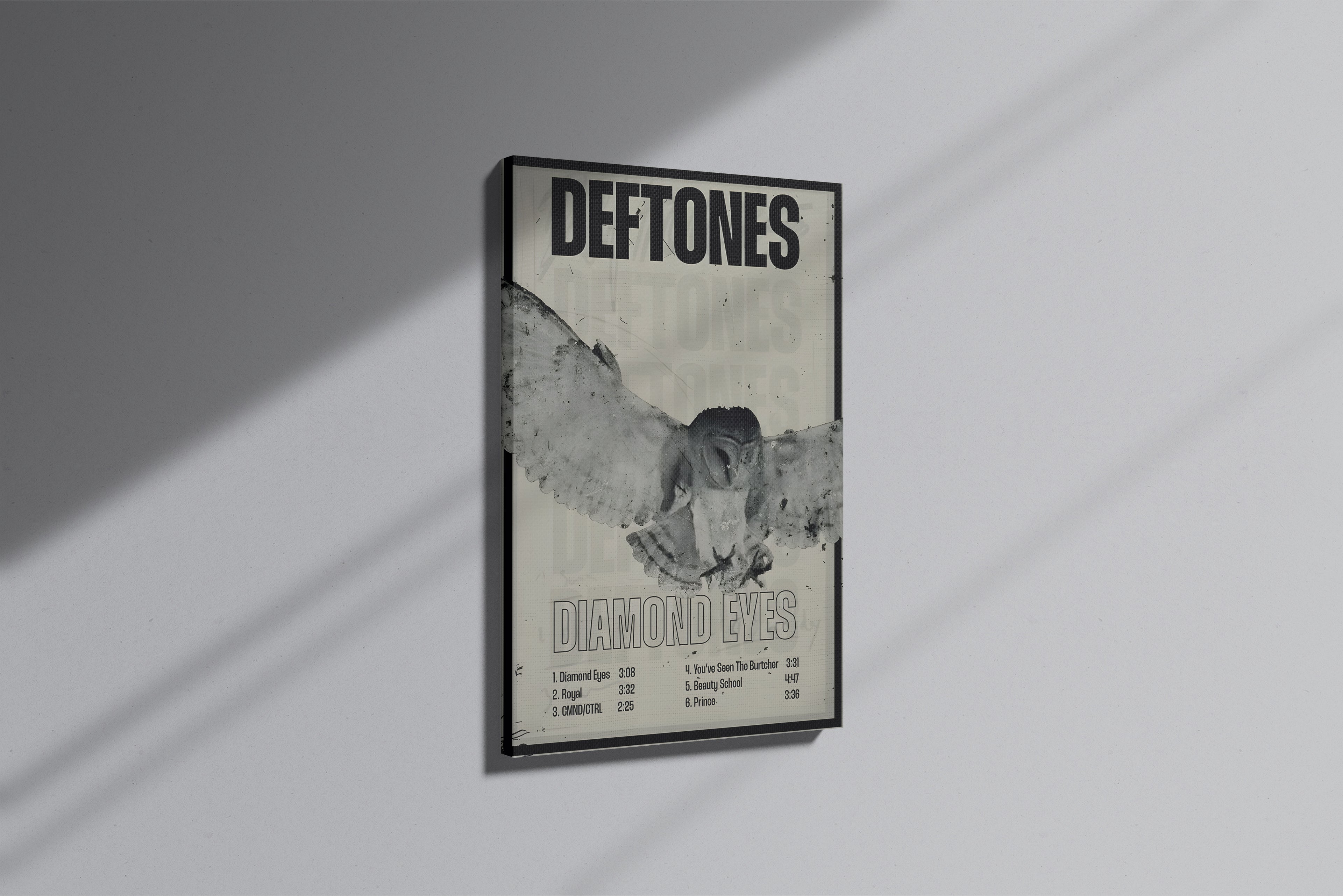 GeekCultcha Deftones Diamond Eyes Premium Canvas Print