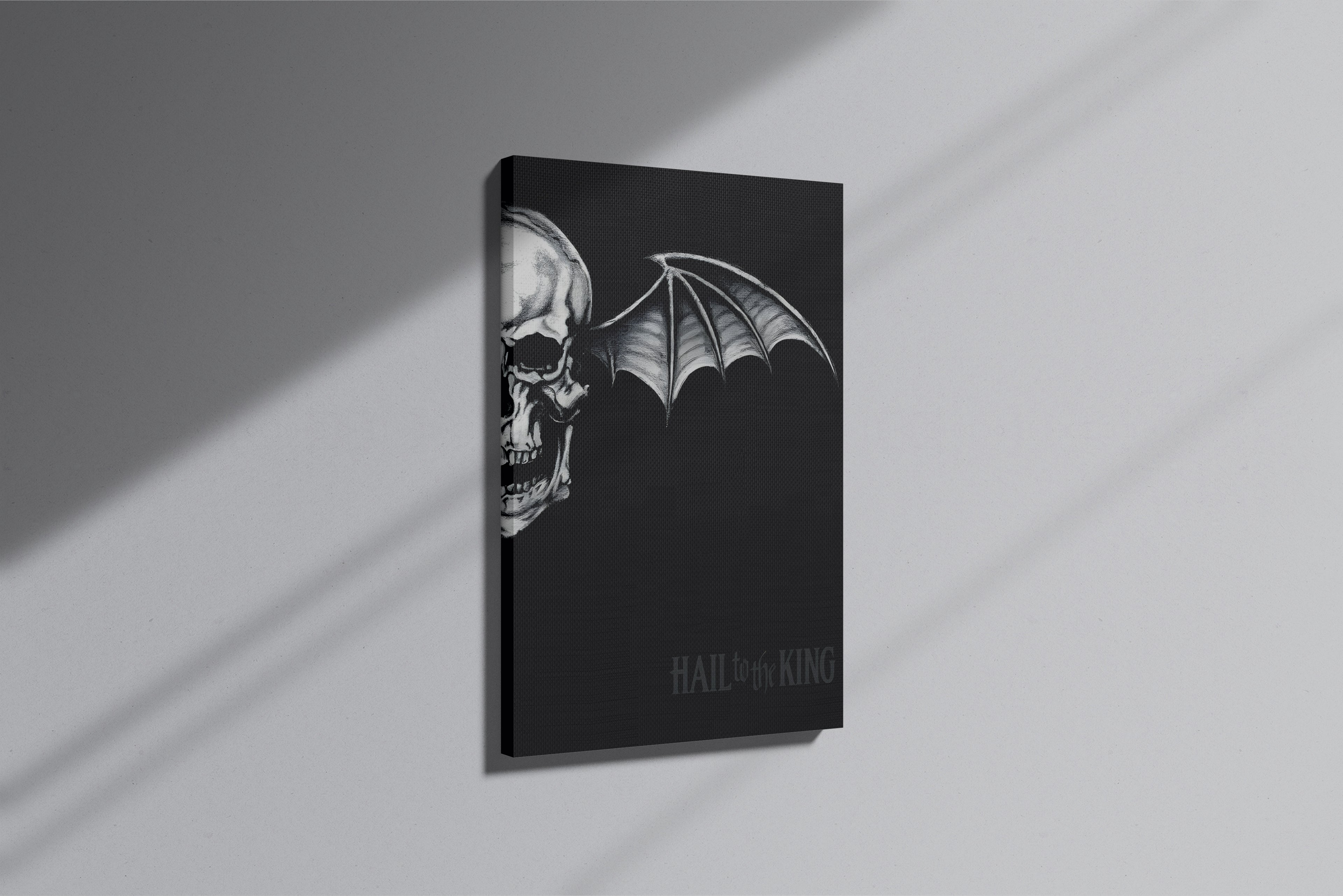 GeekCultcha Avenged Sevenfold Hail to the King Premium Canvas Print