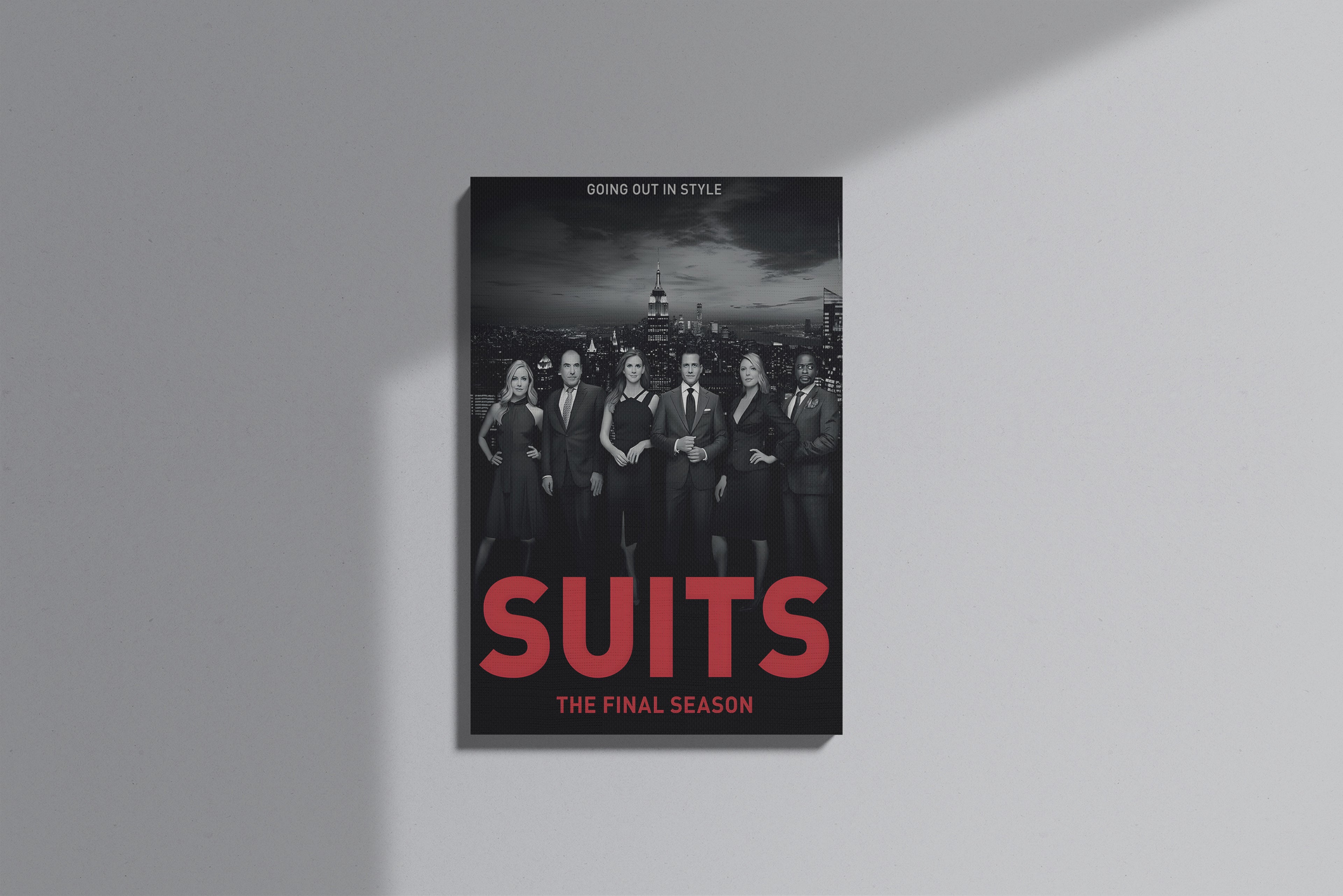 GeekCultcha Suits The Final Season Premium Canvas Print