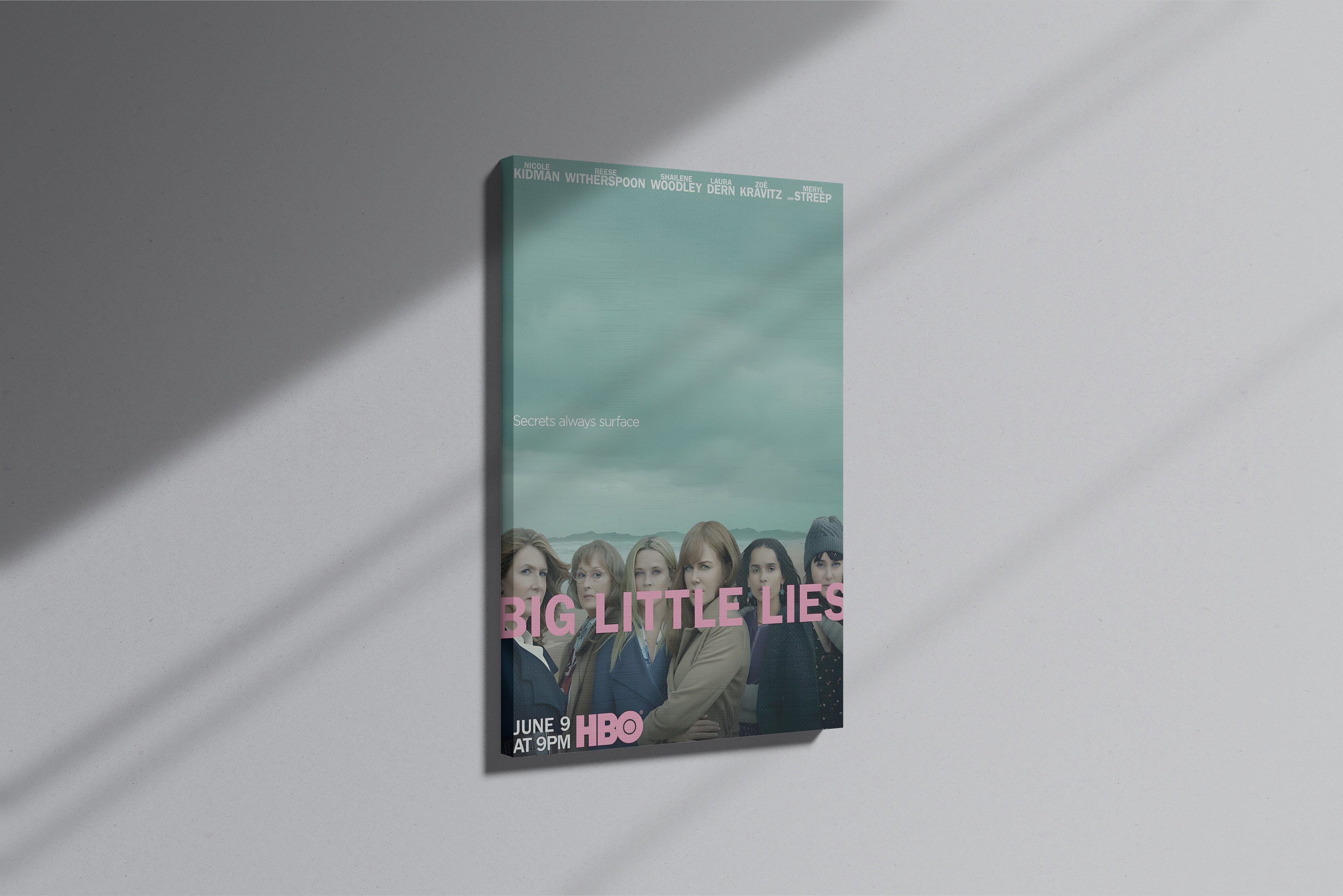 GeekCultcha Big Little Lies Premium Canvas Print