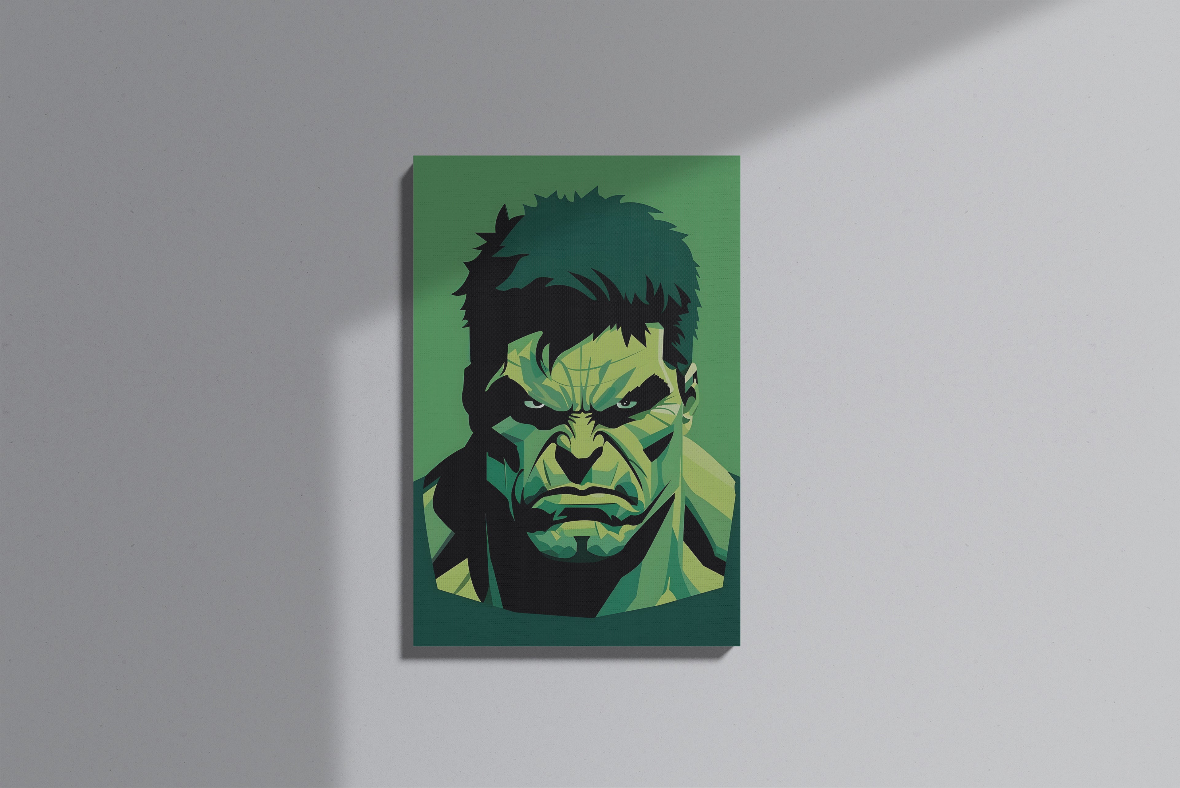 GeekCultcha Marvel Hulk Themed Premium Canvas Painting