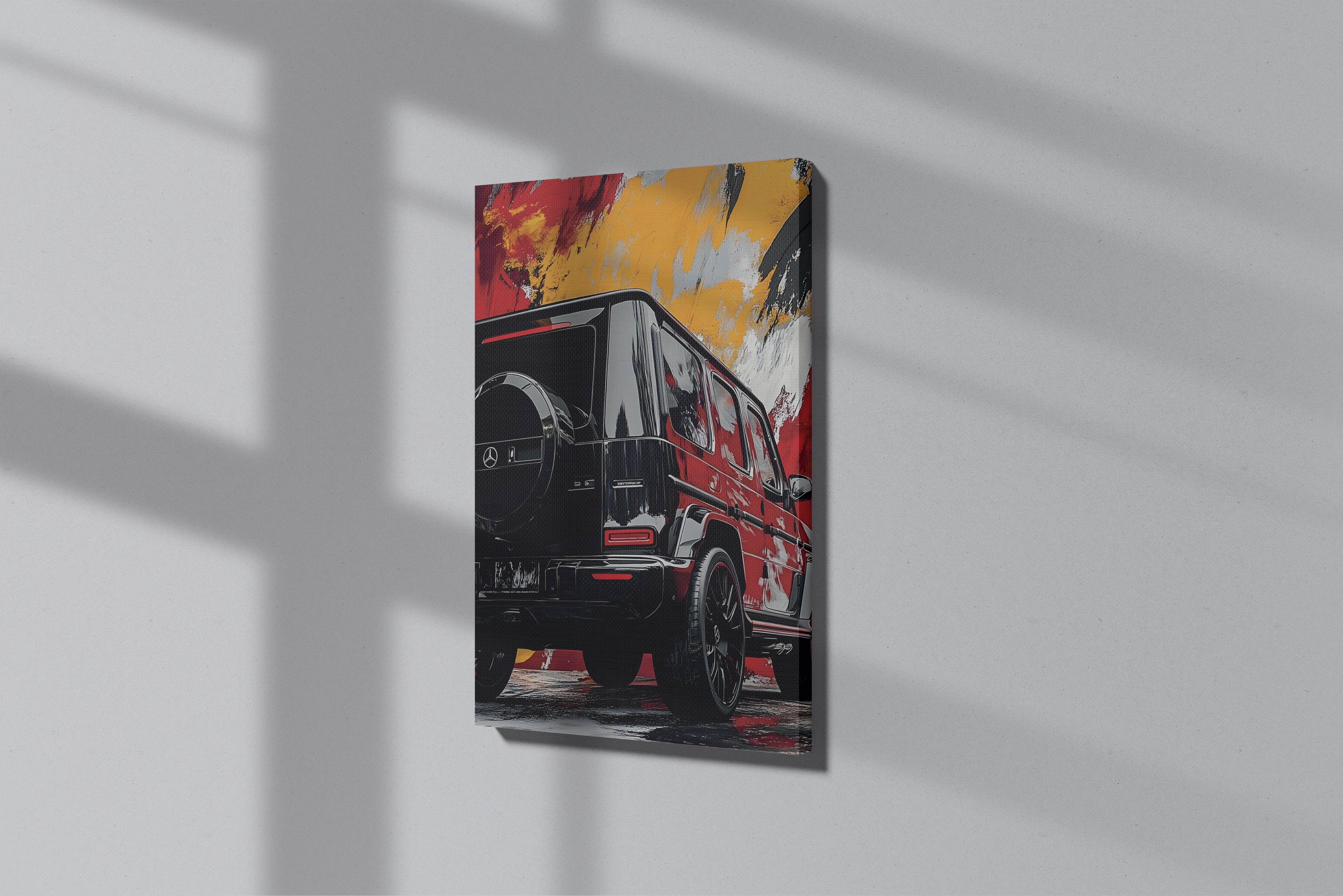 GeekCultcha Mercedes-Benz G-Class Modern Premium Canvas Print