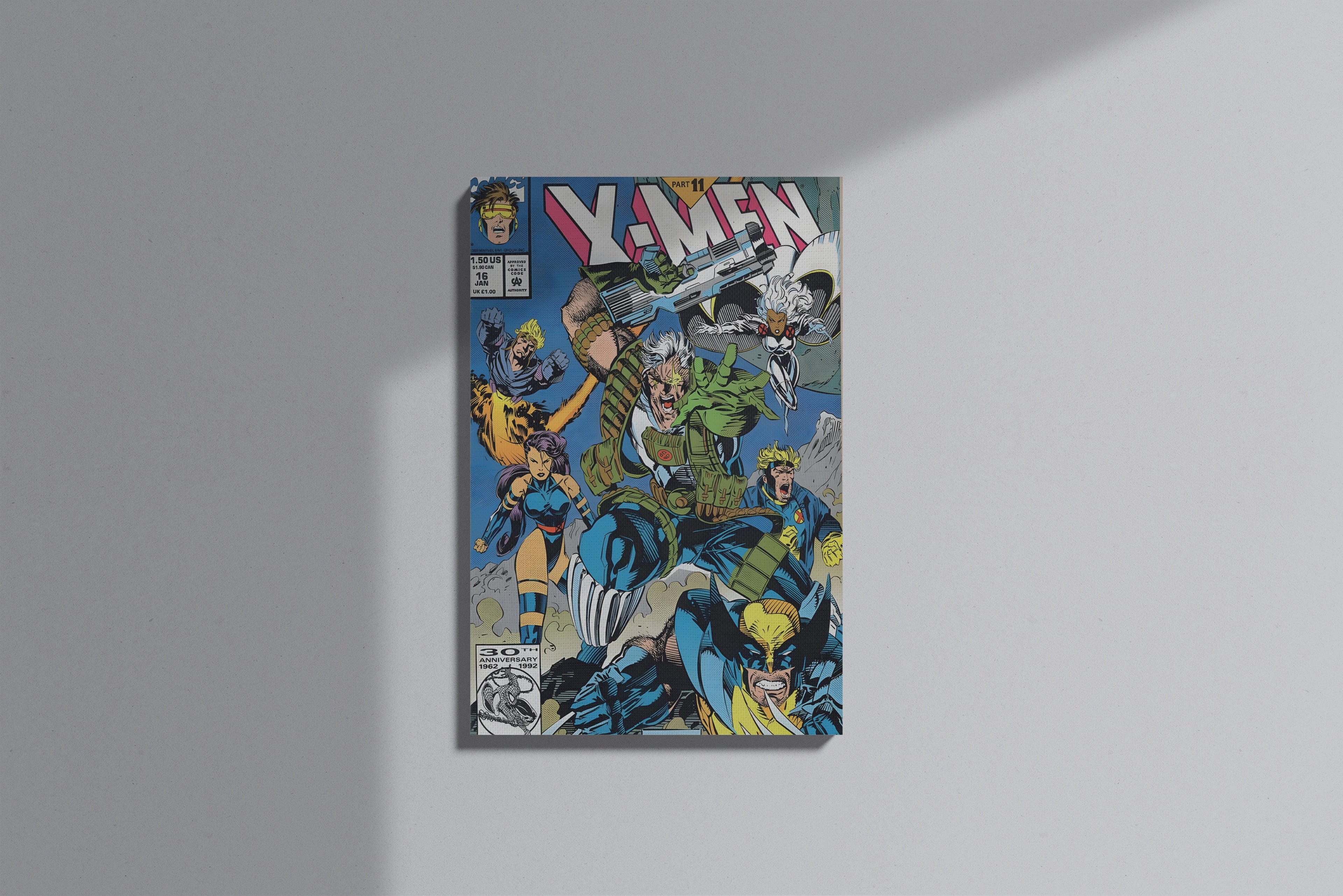 GeekCultcha X-Men Marvel Premium Canvas Print