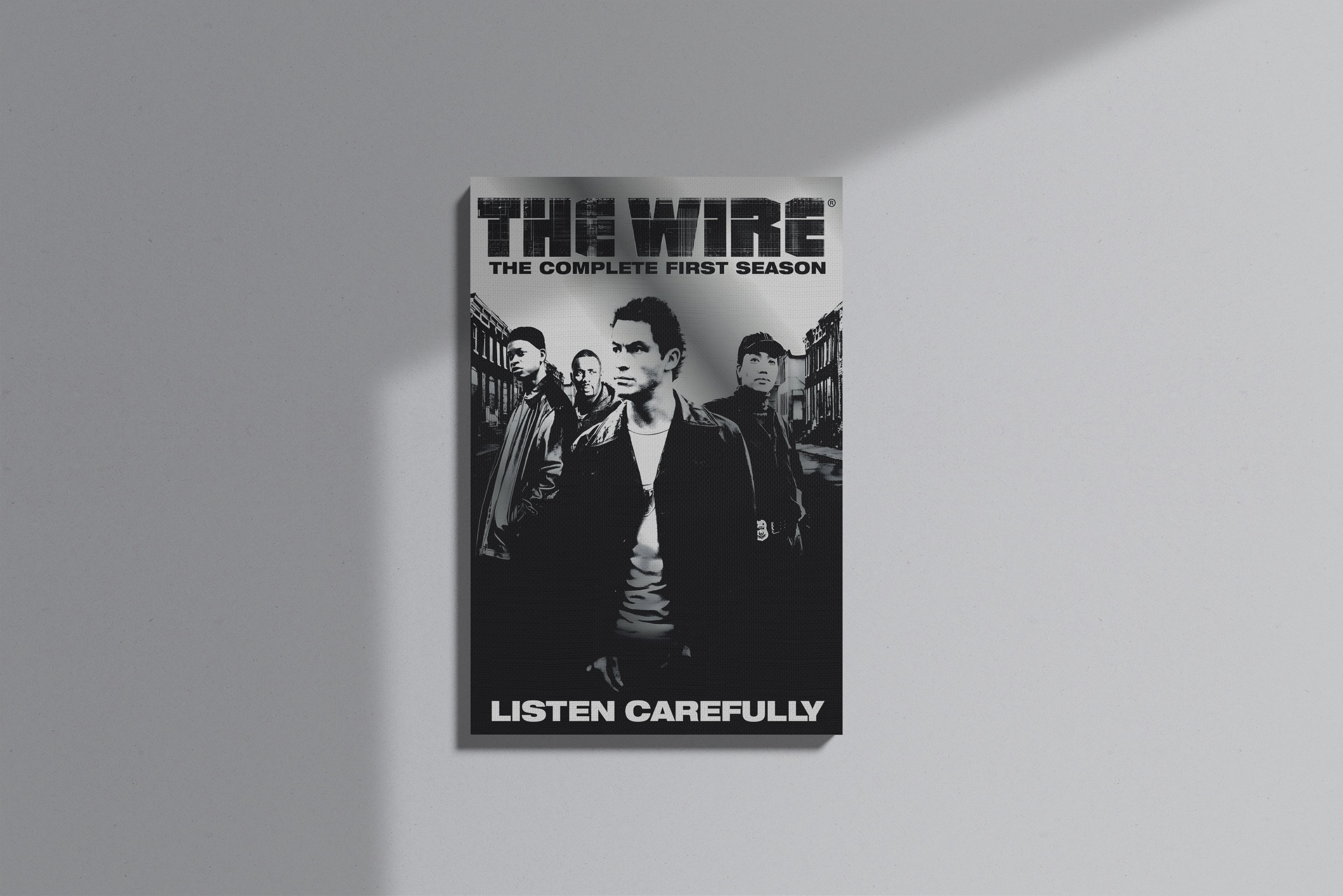 GeekCultcha The Wire First Season Premium Canvas Print