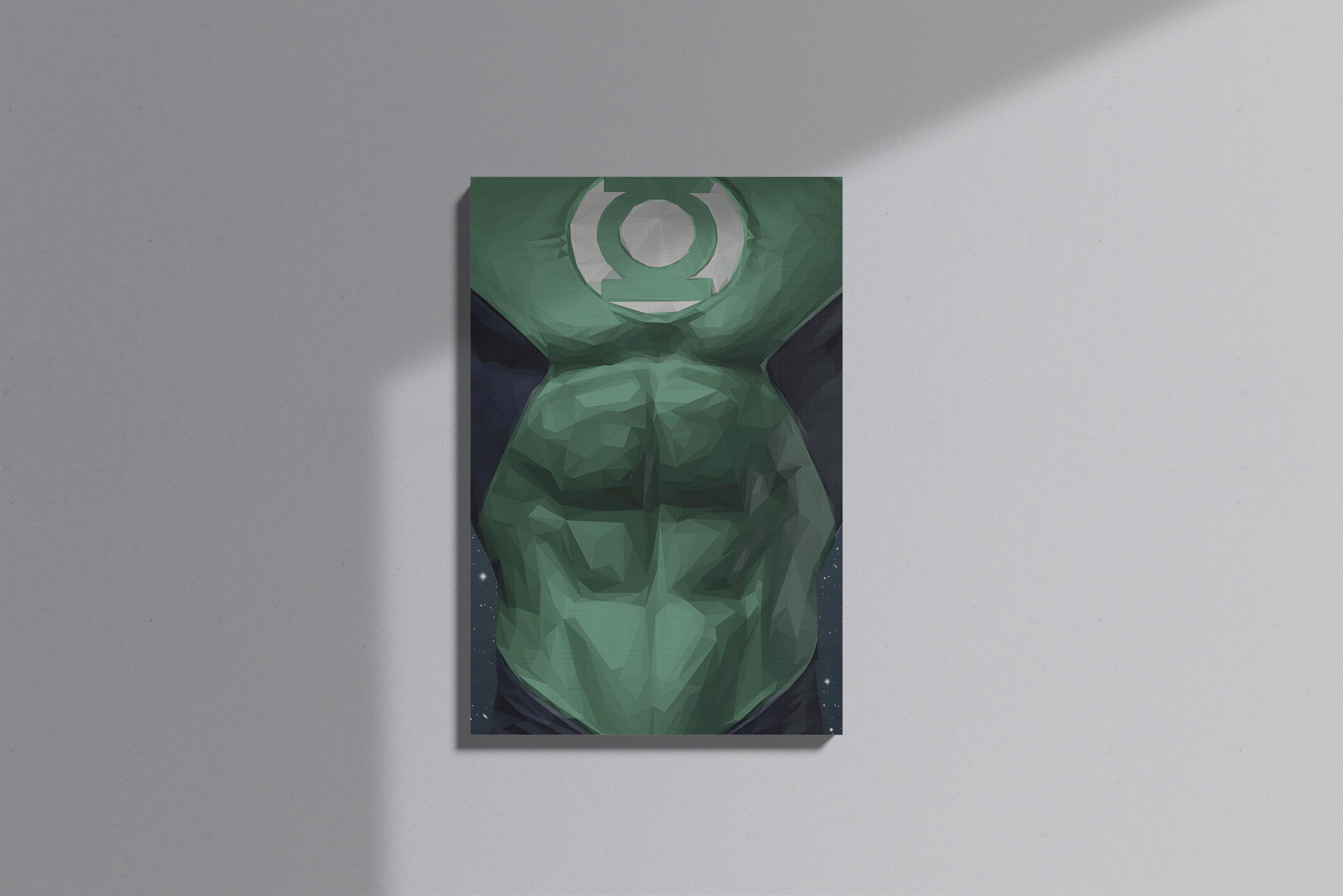 GeekCultcha DC Comics Green Lantern Premium Canvas Print