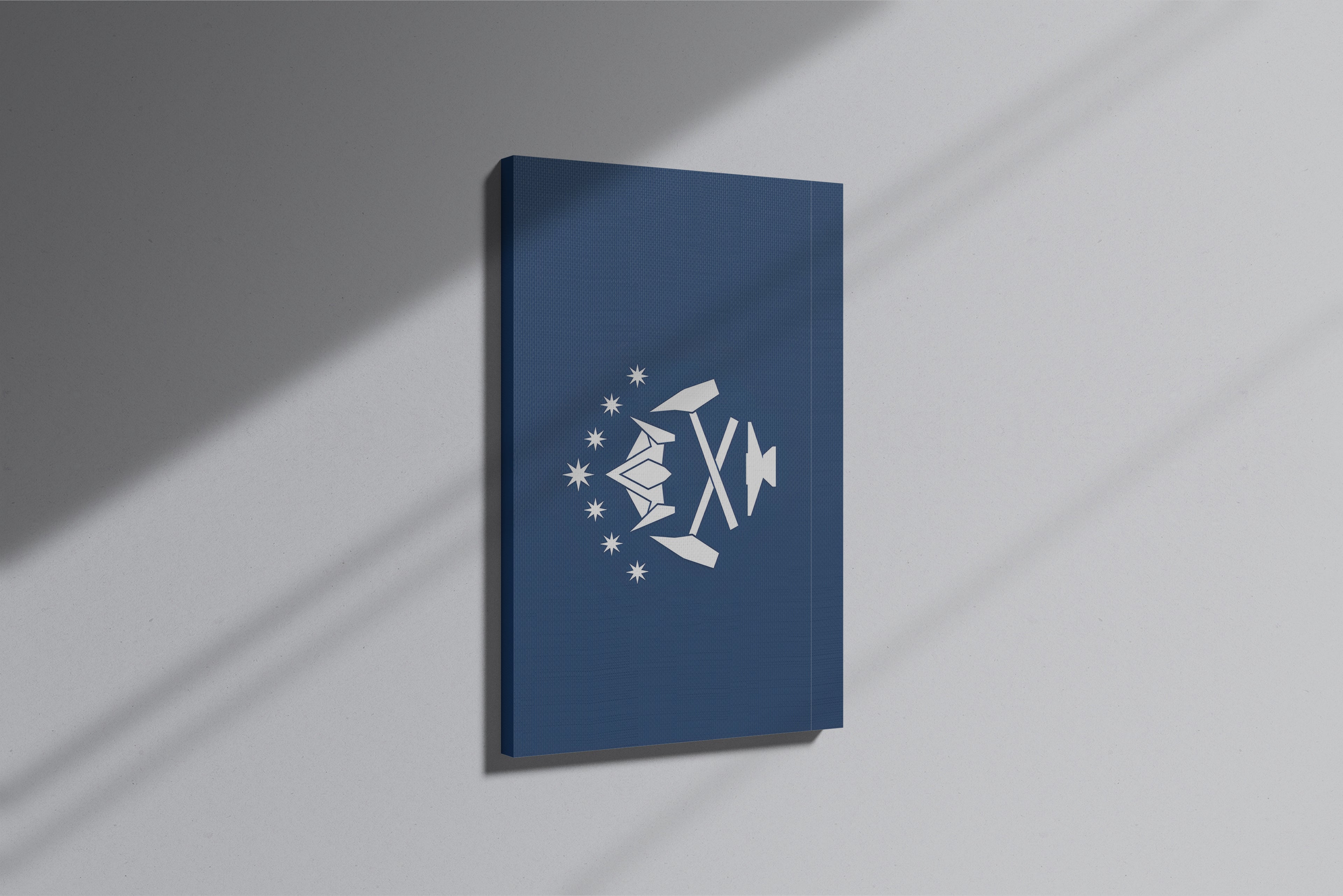 GeekCultcha Premium Canvas Painting with International Space Station Theme