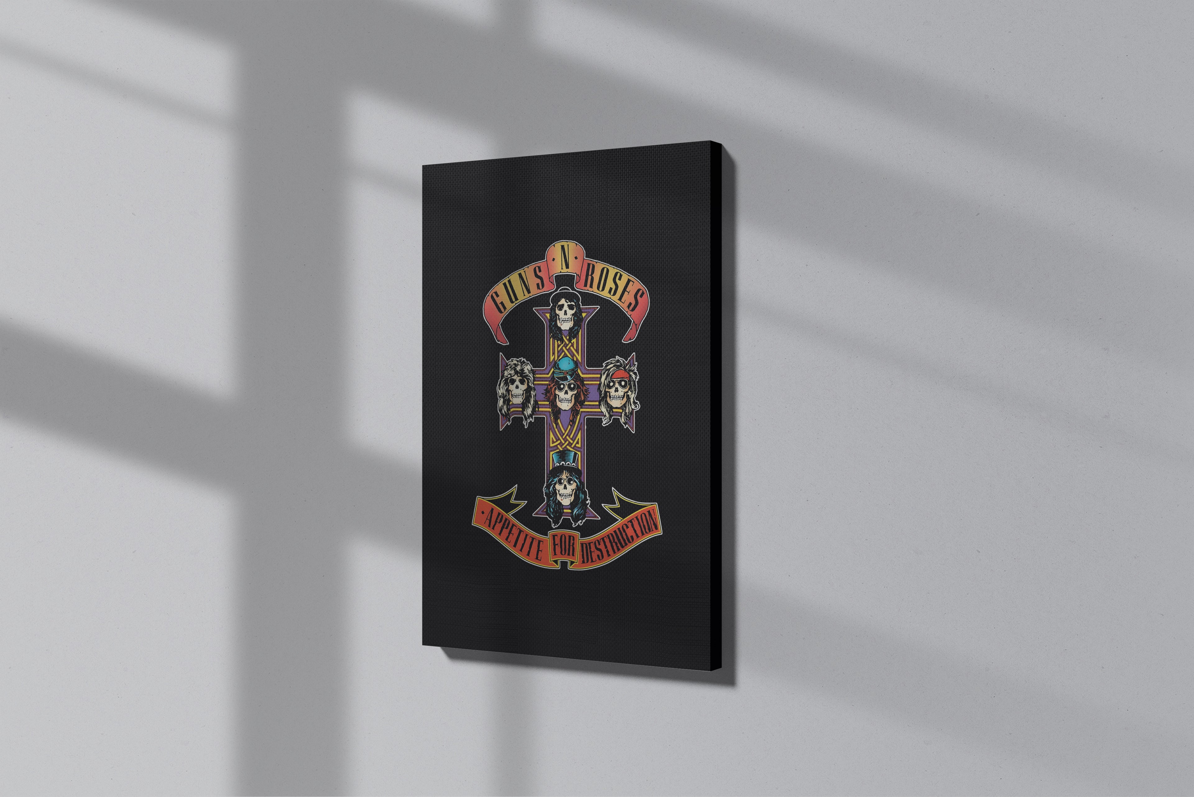 GeekCultcha Guns N' Roses Appetite for Destruction Premium Canvas Print