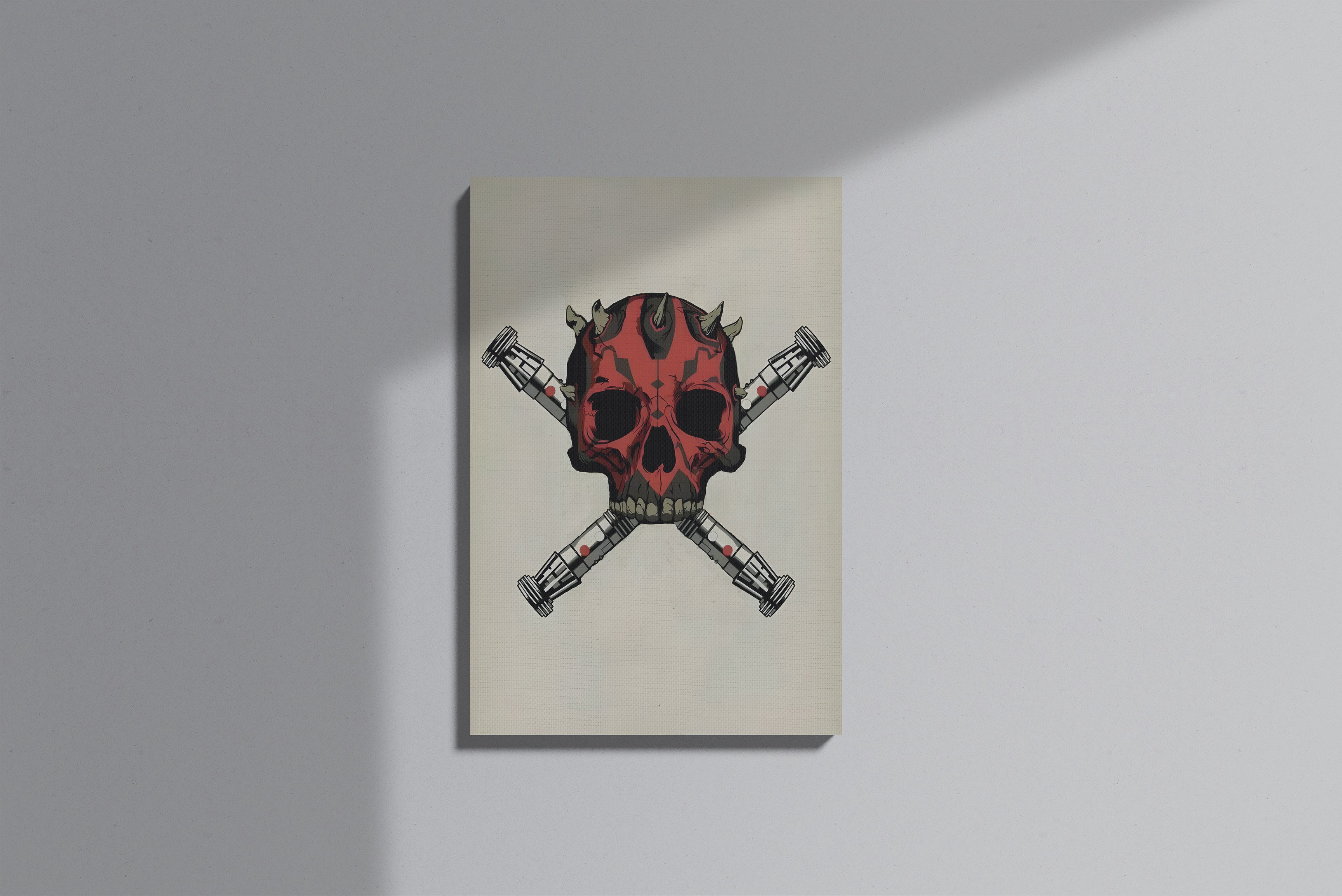 GeekCultcha Star Wars Darth Maul Premium Canvas Print
