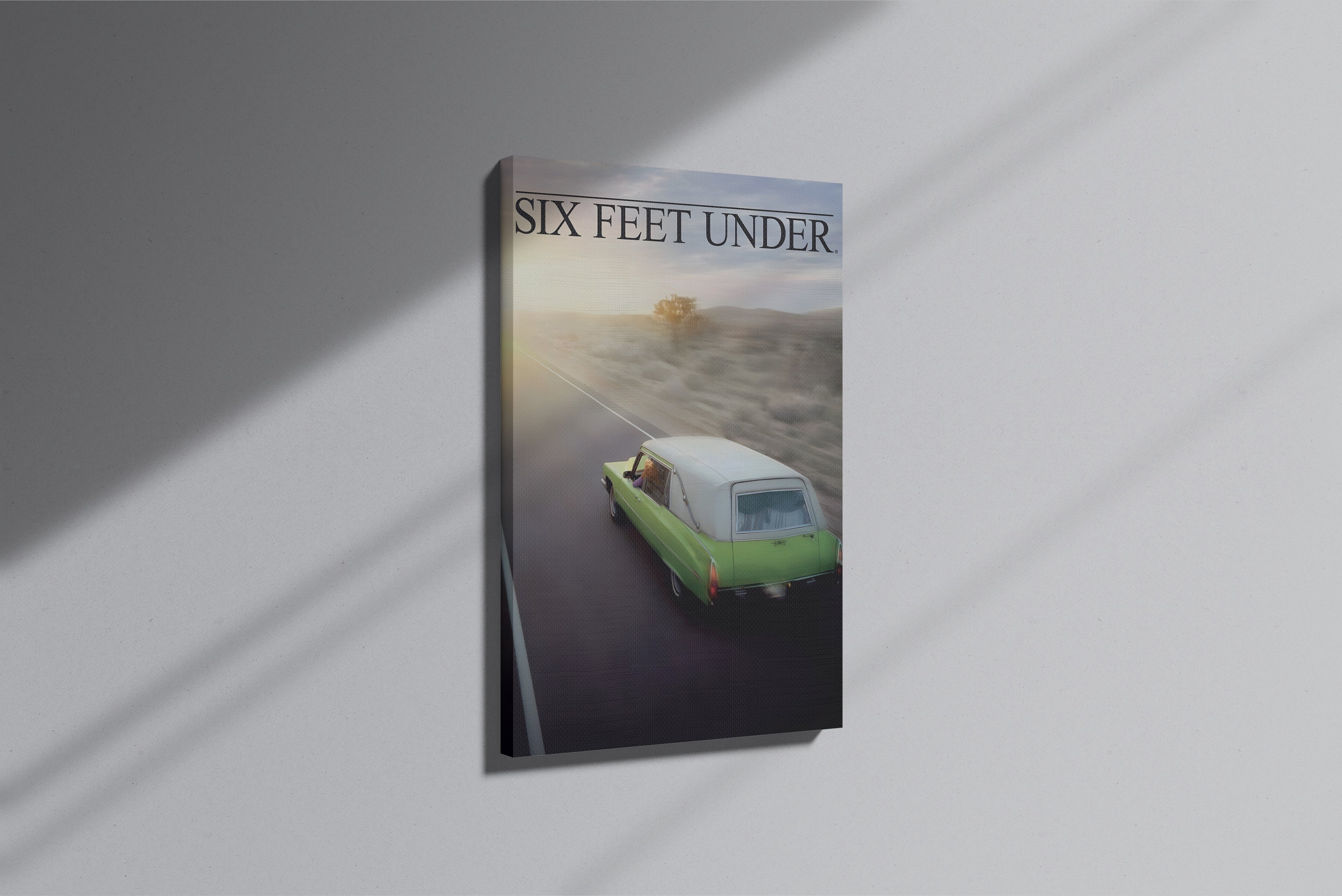 GeekCultcha Six Feet Under TV Series Themed Premium Canvas Painting