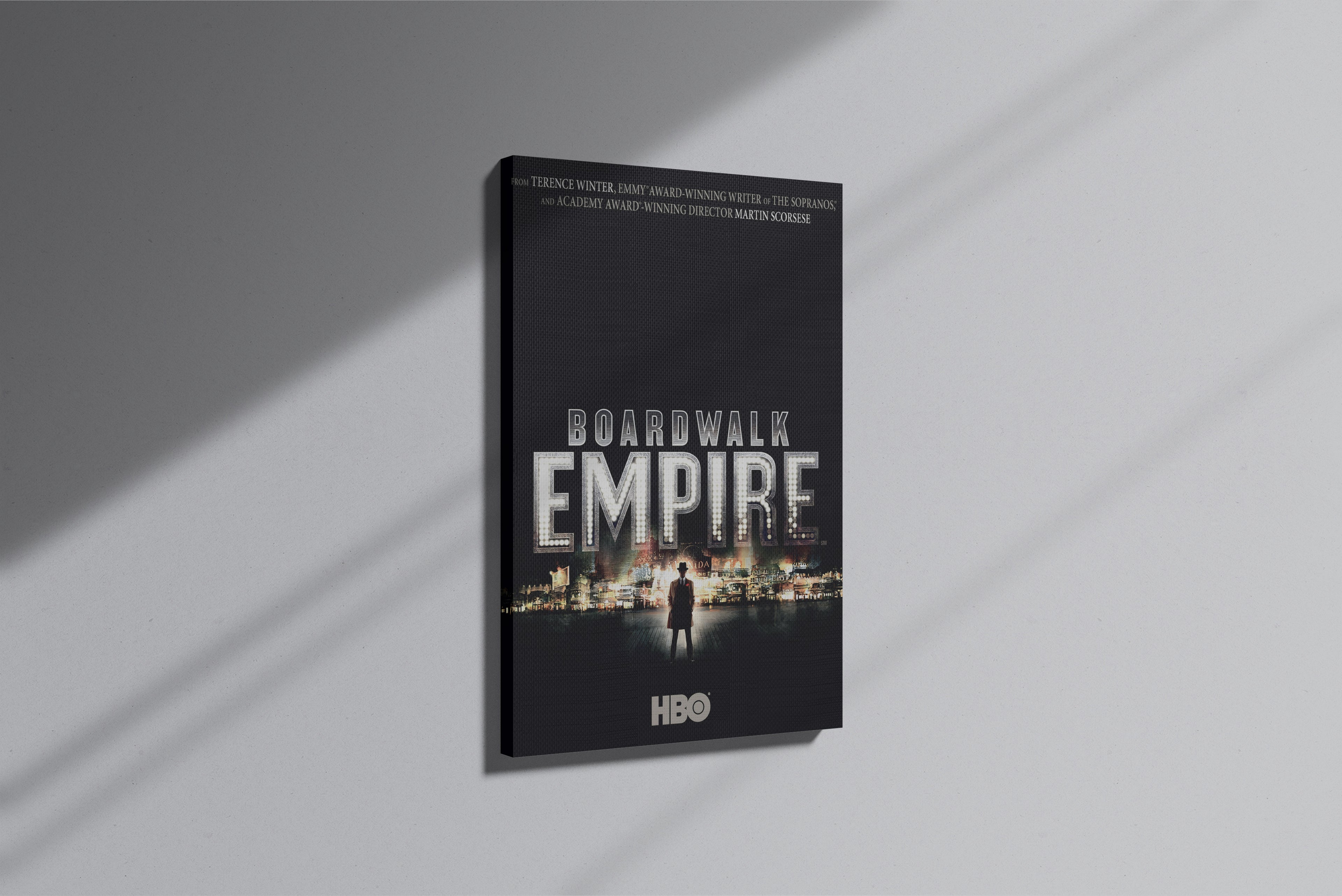 GeekCultcha Boardwalk Empire HBO Premium Canvas Print