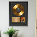 Frank Sinatra Songs for Swingin' Lovers Gold Record Framed Wall Art